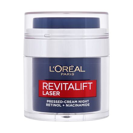 L'Oréal Paris Revitalift Laser Pressed-Cream Night noční pleťový krém proti vráskám 50 ml pro ženy