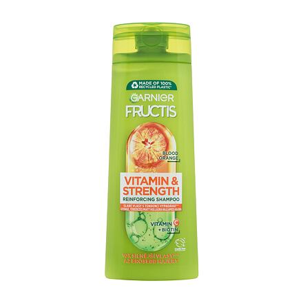 Garnier Fructis Vitamin & Strength Reinforcing Shampoo posilující šampon pro slabé a vypadávající vlasy 250 ml pro ženy