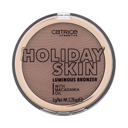 Catrice Holiday Skin Luminous Bronzer voděodolný bronzující pudr 8 g odstín 020 Off To The Island