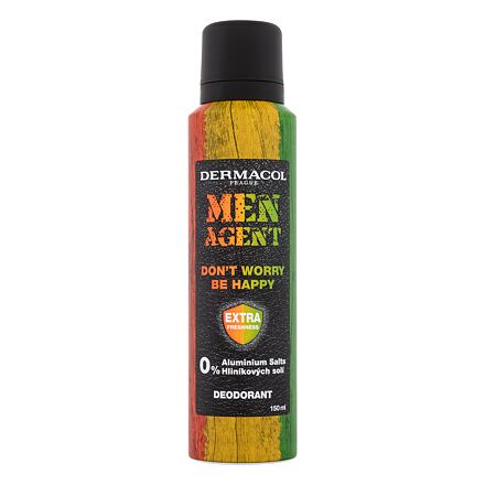 Dermacol Men Agent Don´t Worry Be Happy osvěžující deodorant s citrusovou vůní 150 ml pro muže