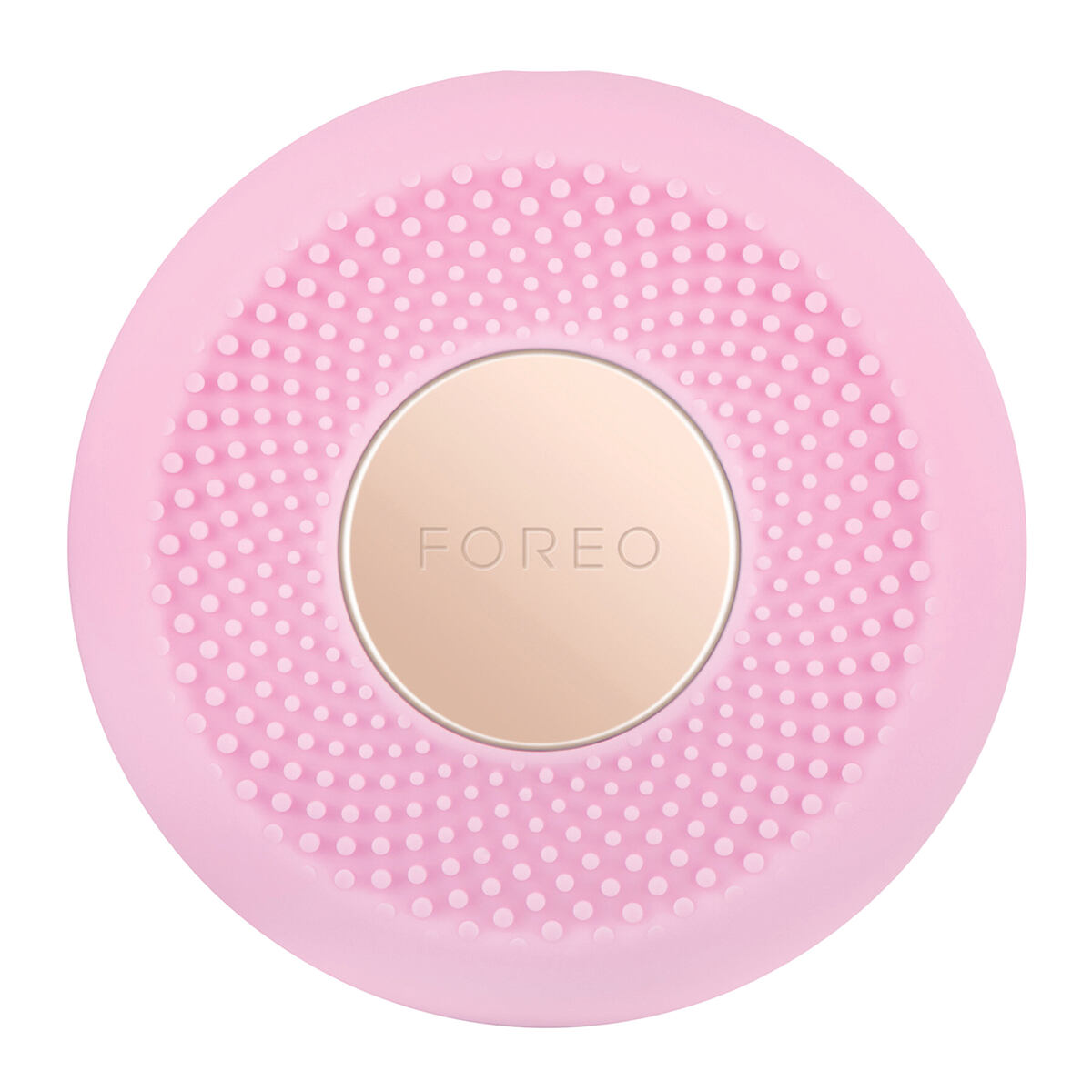 Foreo UFO™ Mini Smart Mask Device sonický přístroj pro urychlení účinku pleťové masky 1 ks odstín pearl pink