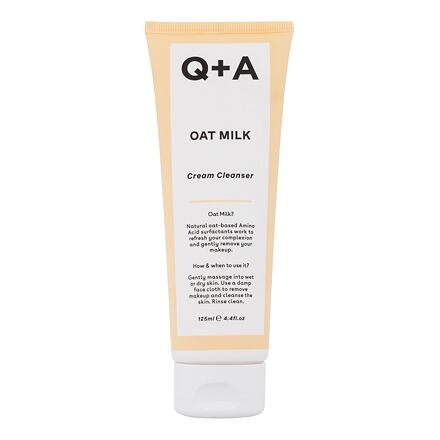 Q+A Oat Milk Cream Cleanser jemný zvlhčující čisticí krém 125 ml pro ženy