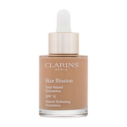 Clarins Skin Illusion Natural Hydrating SPF15 hydratační make-up s uv filtrem 30 ml odstín 112.3 Sandalwood