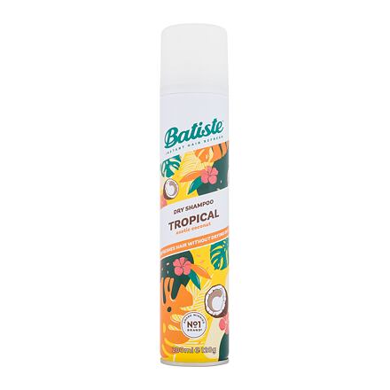 Batiste Tropical suchý šampon s exotickou kokosovou vůní 200 ml pro ženy