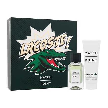 Lacoste Match Point : EDT 50 ml + sprchový gel 75 ml pro muže