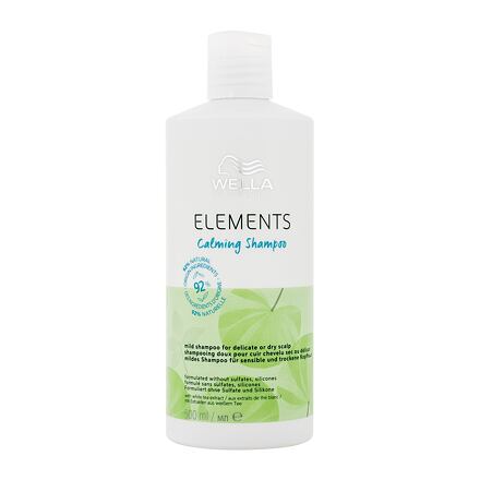 Wella Professionals Elements Calming Shampoo zklidňující šampon pro suchou a citlivou pokožku hlavy 500 ml pro ženy