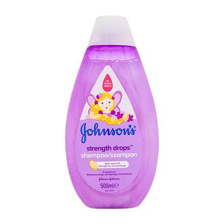 Johnson´s Strength Drops Kids Shampoo posilující šampon 500 ml pro děti
