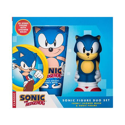 Sonic The Hedgehog Sonic Figure Duo Set : sprchový gel 150 ml + postavička Sonic pro děti