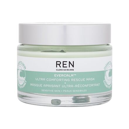 REN Clean Skincare Evercalm Ultra Comforting Rescue zklidňující a hydratační maska pro citlivou pleť 50 ml pro ženy