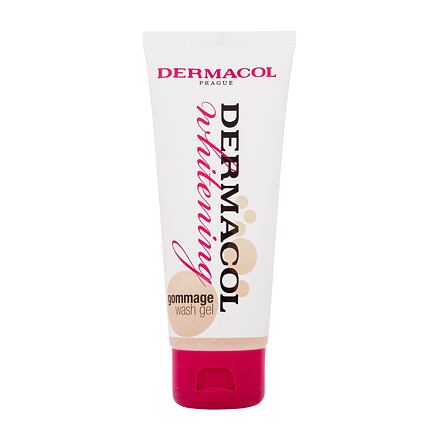 Dermacol Whitening Gommage Wash Gel mycí gel s mikroperličkami proti pigmentovým skvrnám 100 ml pro ženy