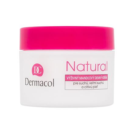 Dermacol Natural Almond denní pleťový krém na suchou pleť 50 ml pro ženy