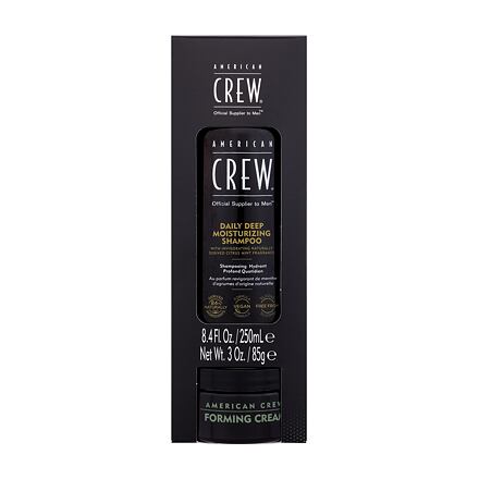 American Crew Daily Deep Moisturizing : šampon Daily Deep Moisturizing Shampoo 250 ml + krém na vlasy Forming Cream 85 g pro muže