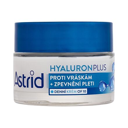 Astrid Hyaluron 3D Antiwrinkle & Firming Day Cream SPF10 zpevňující denní krém proti vráskám 50 ml pro ženy
