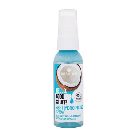 Essence Hello, Good Stuff! 48H Hydro Fixing Spray hydratační fixační sprej na make-up 50 ml