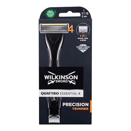 Wilkinson Sword Quattro Essential 4 Precision Trimmer holicí strojek pro muže