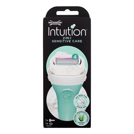 Wilkinson Sword Intuition Sensitive Care holicí strojek s integrovaným mýdlovým kondicionérem 1 ks pre ženy