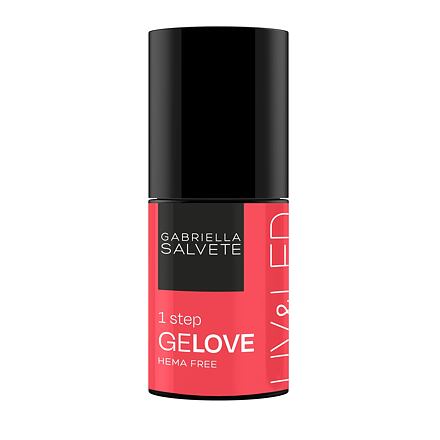 Gabriella Salvete GeLove UV & LED zapékací gelový lak na nehty 8 ml odstín 08 Red Flag