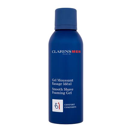 Clarins Men Smooth Shave Foaming Gel pěnivý gel s rostlinnými extrakty pro hladké oholení 150 ml pro muže