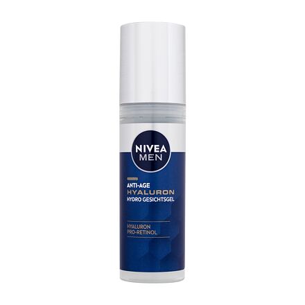 Nivea Men Hyaluron Hydro hydratační pleťový gel proti vráskám 50 ml pro muže