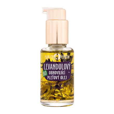 Purity Vision Lavender Restorative Bio Skin Oil zklidňující a regenerační pleťový olej 45 ml unisex