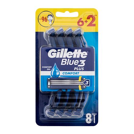 Gillette Blue3 Comfort jednorázová holítka 8 ks 8 ks pro muže