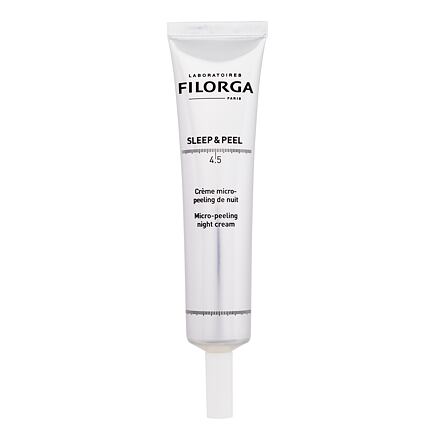 Filorga Sleep and Peel 4.5 Micro-Peeling Night Cream peelingový noční pleťový krém 40 ml pro ženy