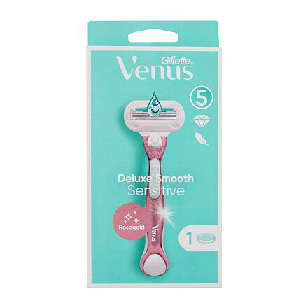 Gillette Venus Deluxe Smooth Sensitive holicí strojek pro citlivou pokožku pro ženy