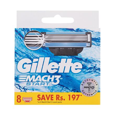 Gillette Mach3 Start náhradní břit 8 ks pro muže