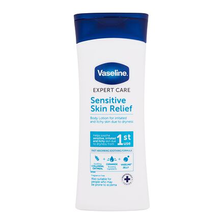 Vaseline Intensive Care Sensitive Skin Relief hypoalergenní tělové mléko pro citlivou a suchou pokožku 400 ml unisex