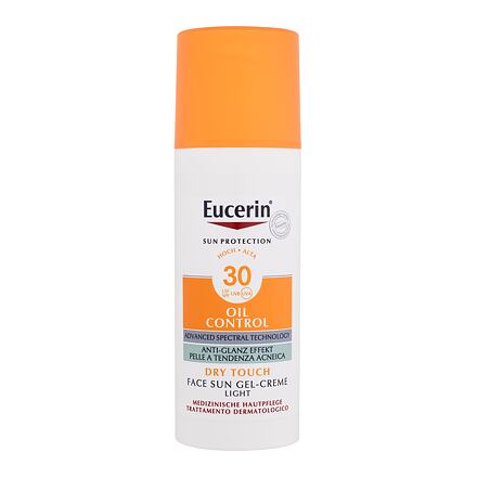 Eucerin Sun Oil Control Sun Gel Dry Touch SPF30 gel na opalování pro mastnou a aknózní pleť 50 ml unisex