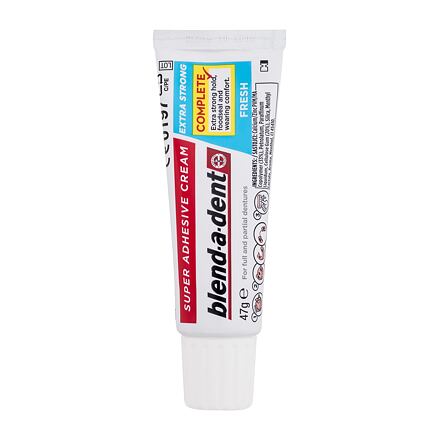 Blend-a-dent Extra Strong Fresh Super Adhesive Cream svěží fixační krém na zubní náhradu 47 g
