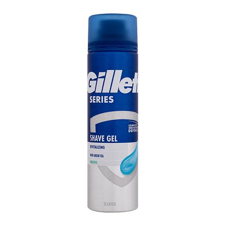 Gillette Series Revitalizing Shave Gel gel na holení pro citlivou pleť 200 ml pro muže