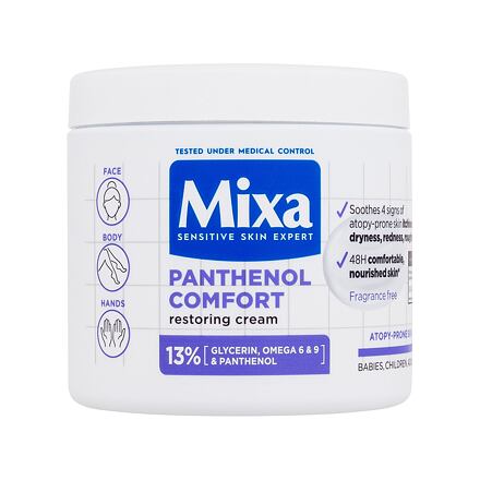 Mixa Panthenol Comfort Restoring Cream obnovující tělový krém pro pokožku se sklonem k atopii 400 ml unisex
