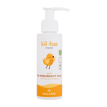 Kii-Baa Organic Baby Bio Apricot Oil tělový olej 100 ml pro děti