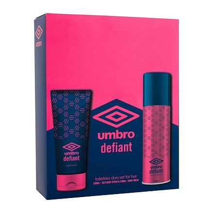 UMBRO Defiant : deodorant 150 ml + sprchový gel 150 ml pro ženy