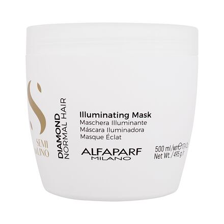 ALFAPARF MILANO Semi Di Lino Diamond llluminating maska pro rozjasnění a lesk vlasů 500 ml pro ženy