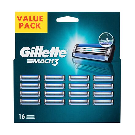Gillette Mach3 náhradní břit 16 ks pro muže