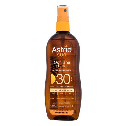 Astrid Sun Spray Oil SPF30 voděodolný olej na opalování ve spreji 200 ml