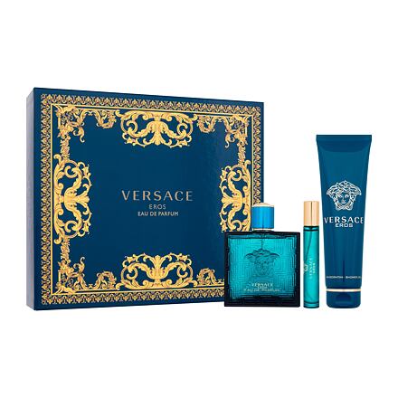 Versace Eros 1: EDP 100 ml + EDP 10 ml + sprchový gel 150 ml pro muže