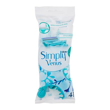 Gillette Venus 2 Simply jednorázová holítka 4 ks pro ženy