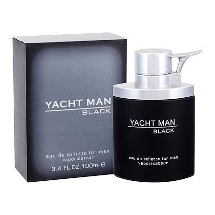 Myrurgia Yacht Man Black 100 ml toaletní voda pro muže