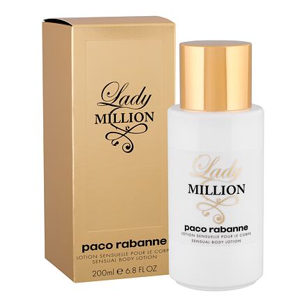 Paco Rabanne Lady Million tělové mléko 200 ml pro ženy
