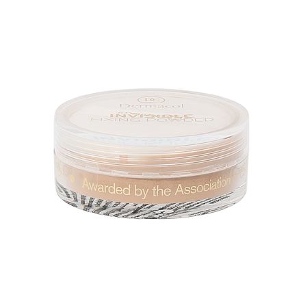 Dermacol Invisible Fixing Powder transparentní fixační pudr 13 g Natural