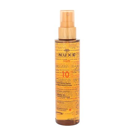 NUXE Sun Tanning Oil SPF10 opalovací přípravek na tělo a obličej 150 ml