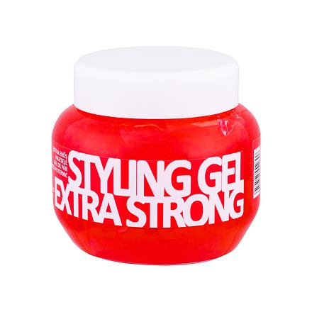 Kallos Cosmetics Styling Gel Extra Strong extra silný gel na vlasy 275 ml pro ženy