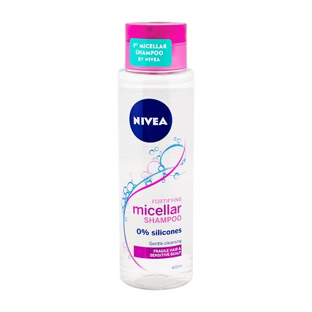 Nivea Micellar Shampoo Fortifying posilující micelární šampon 400 ml pro ženy