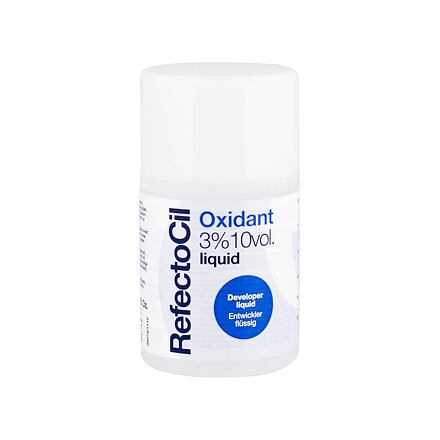 RefectoCil Oxidant Liquid 3% 10vol. tekutý stabilizátor barev na řasy a obočí 100 ml