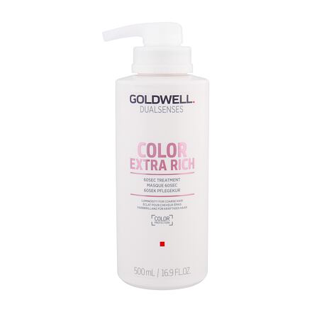 Goldwell Dualsenses Color Extra Rich 60 Sec Treatment regenerační maska pro barvené vlasy 500 ml pro ženy