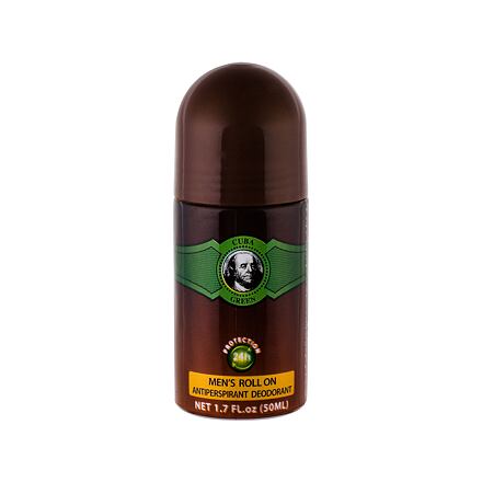 Cuba Green deodorant s antiperspiračním účinkem 50 ml pro muže