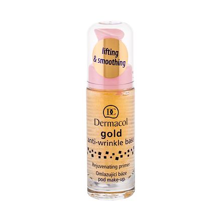 Dermacol Gold Anti-Wrinkle vyhlazující báze pod make-up 20 ml
